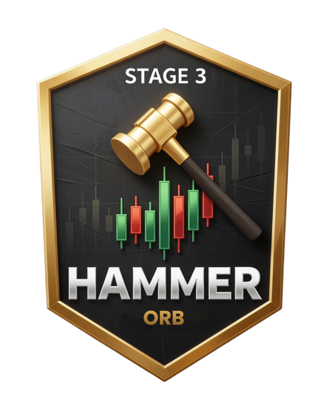 Orb Hammer badge